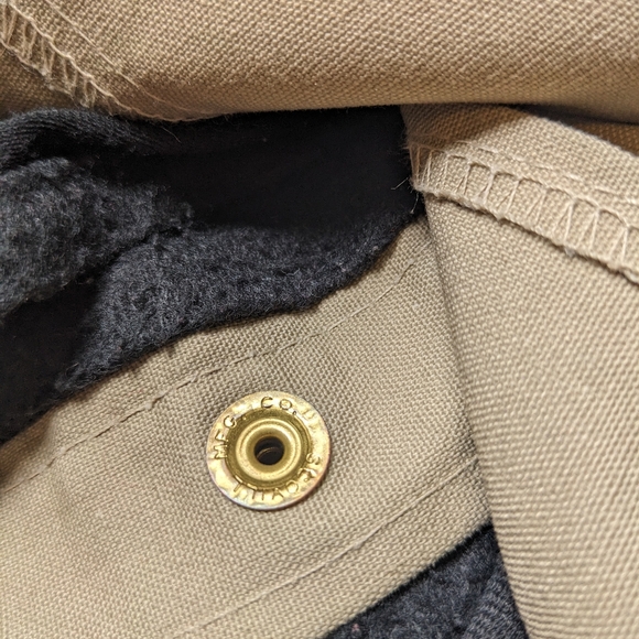 Vintage David James Aztec Tapestry Western Ranch Chore Coat Jacket - Picture 7 of 14